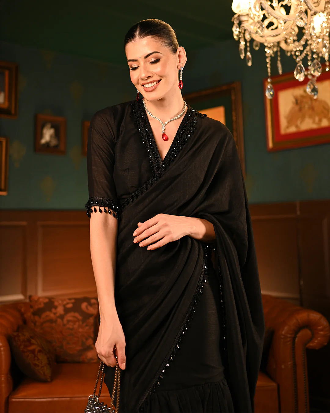 Dry clean saree