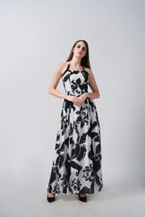 halter neck dress