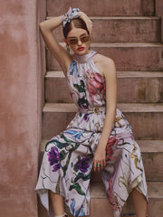 halter neck jumpsuit