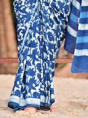 mulmul cotton saree
