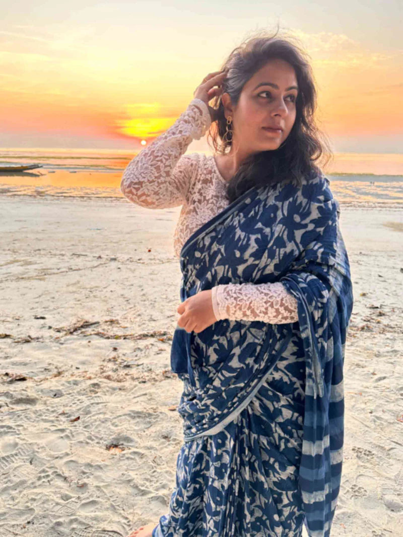 breathable cotton saree