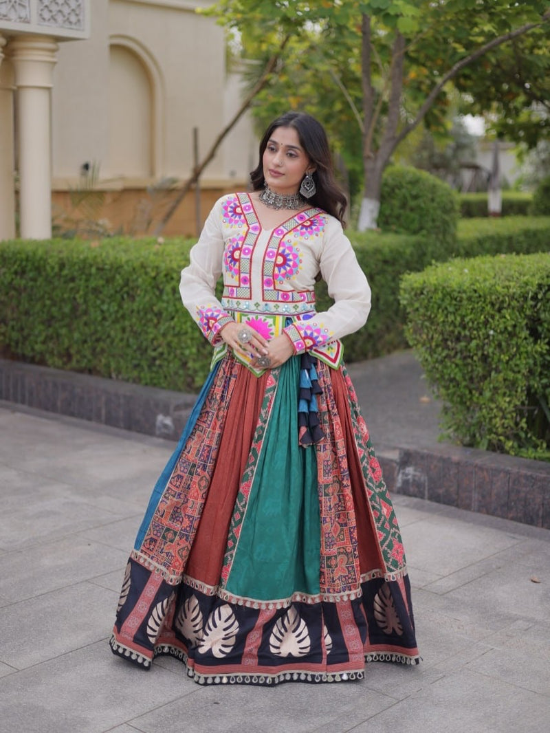 Rangmahal Garba Lehenga