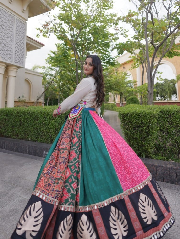 Rangmahal Garba Lehenga