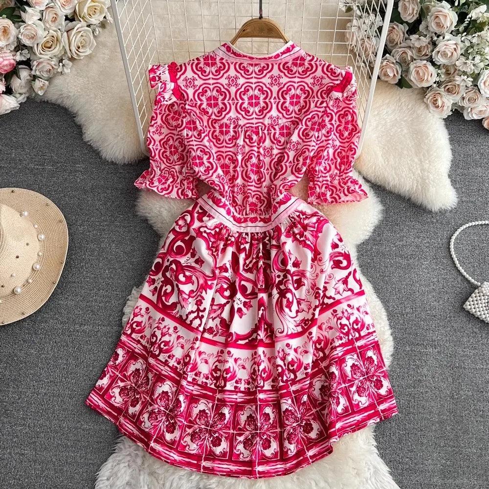  1950s-inspired dress