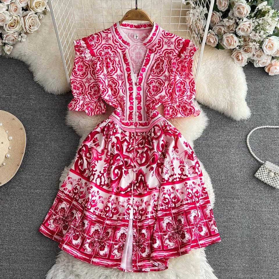 A-line summer dress