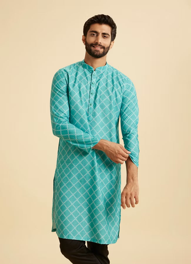 Haldi Rekha Printed Kurta