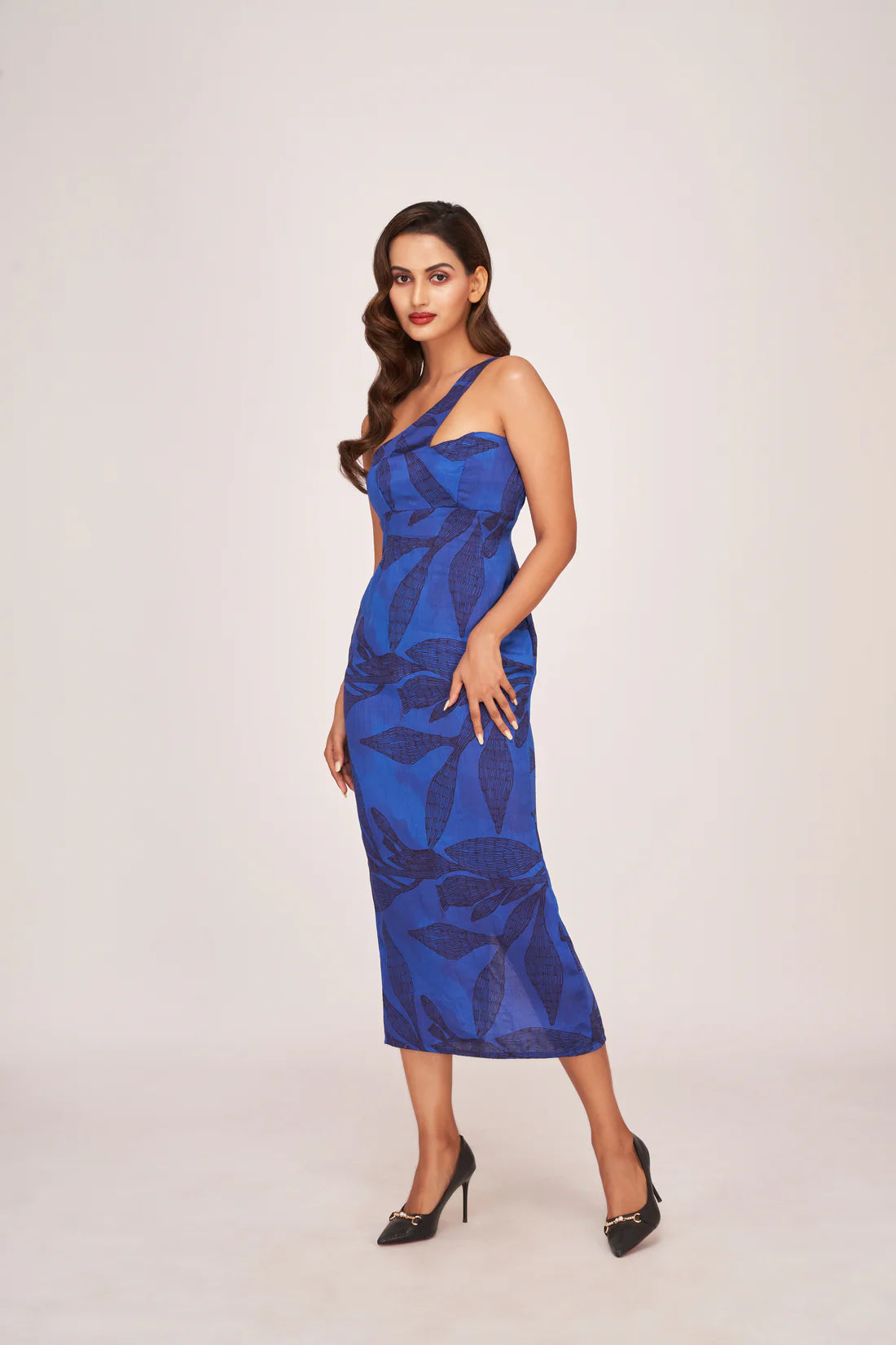 Floral print dress
