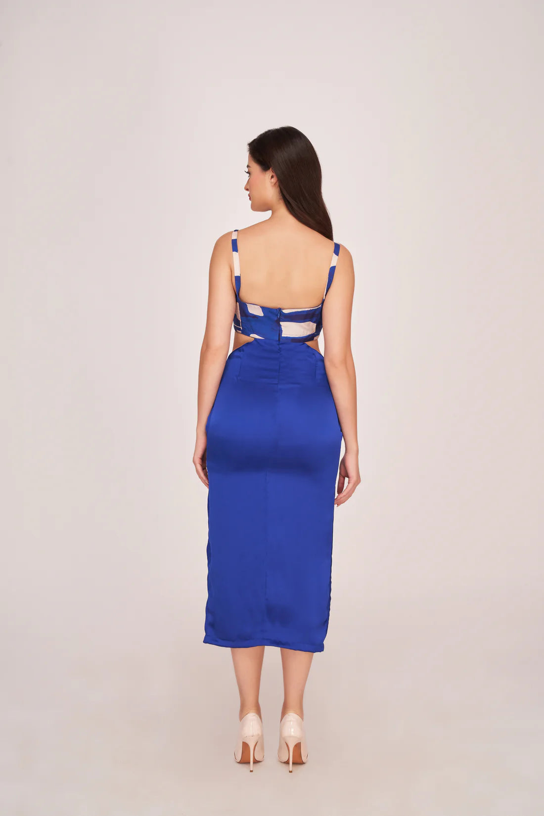 Satin party dress