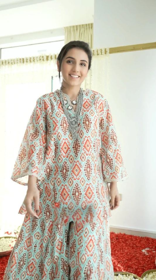 Bold Gold Statement Chain Necklace 675