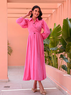 Shirt dress for women