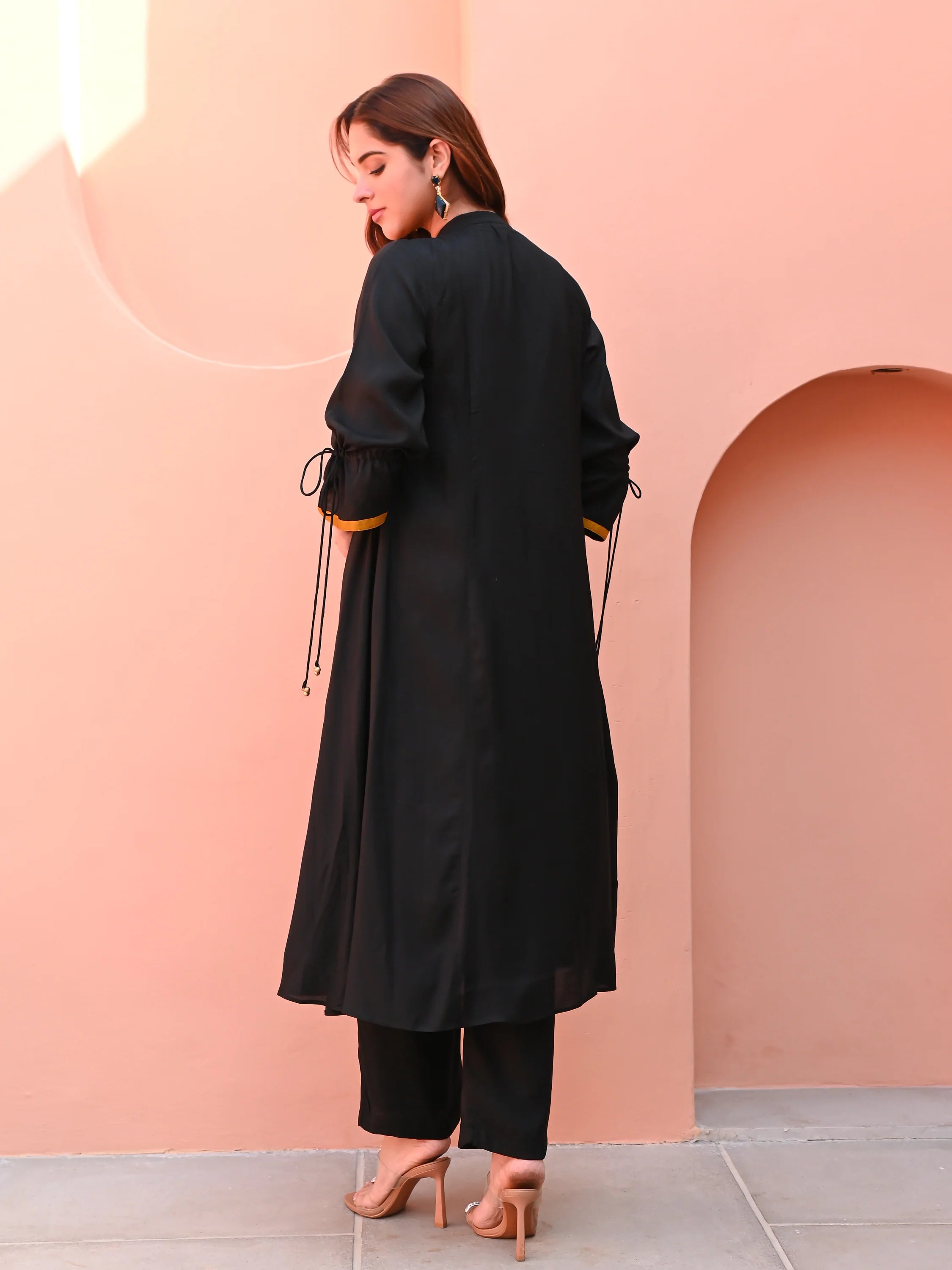 Black Kurta Set