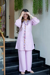 Vrinah Cotton Embroidered Coord Set