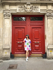 Relaxed fit vacation dress