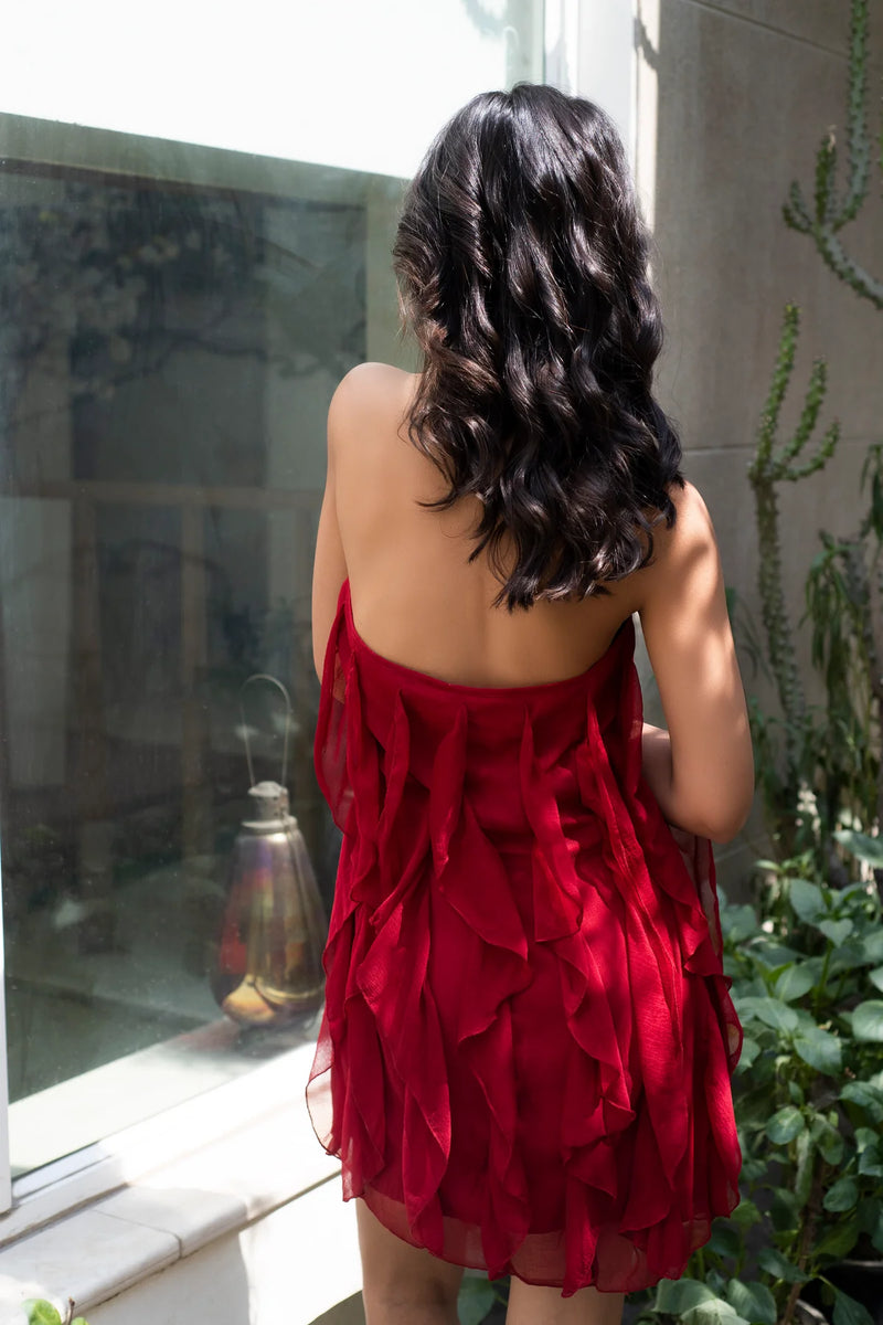 lightweight summer mini dress