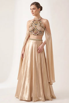 Sunehri Maharani Jewel Lehenga Set