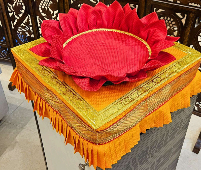 Chaurang + Kamal Aasan (18x18) for Ganpati Setup