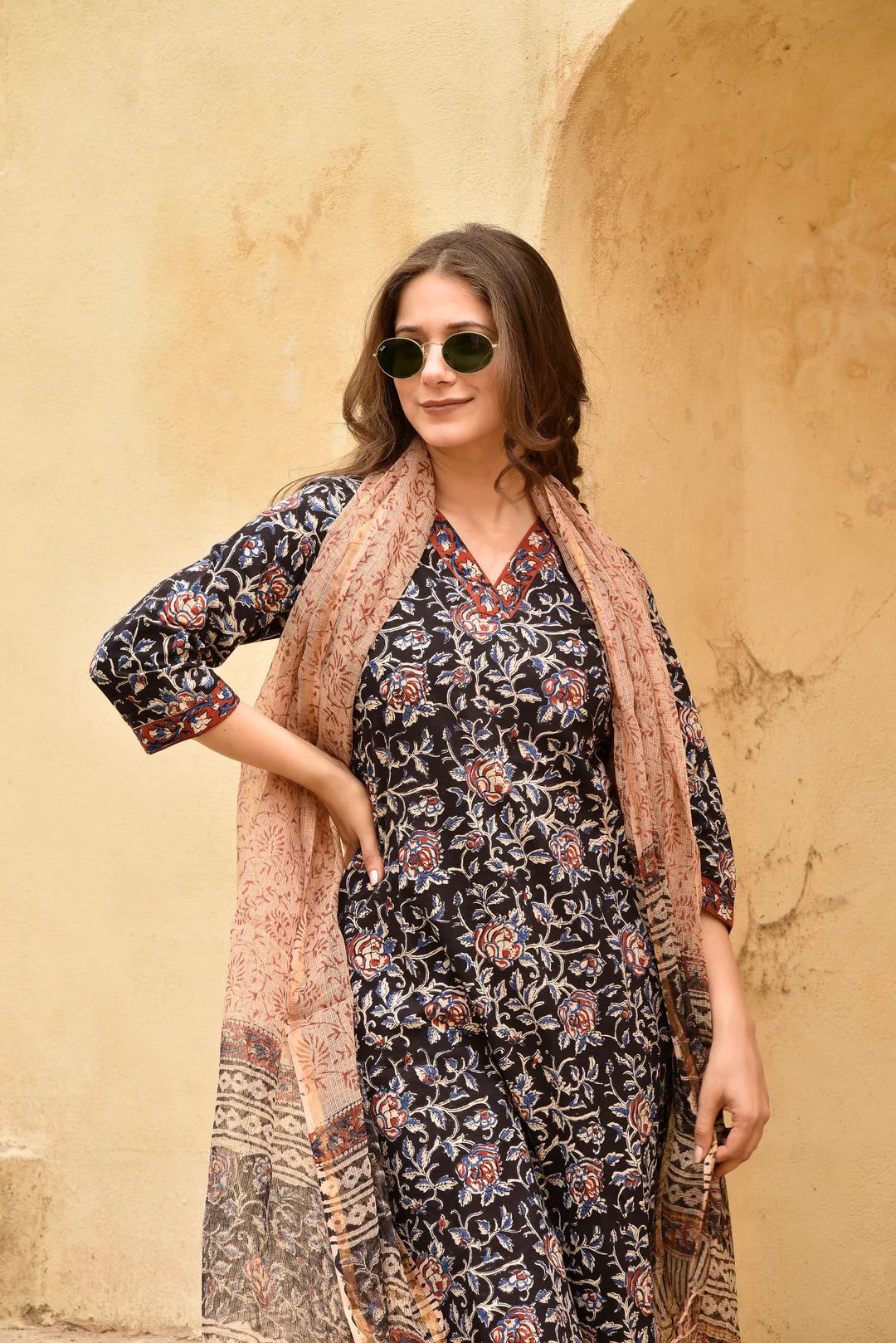 Bagru Mehr Cotton Suit Set