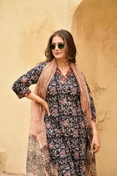 Bagru Mehr Cotton Suit Set
