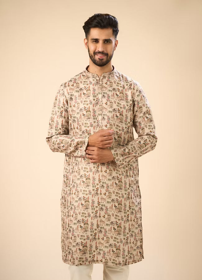 Cotton Splendor Mens Kurta