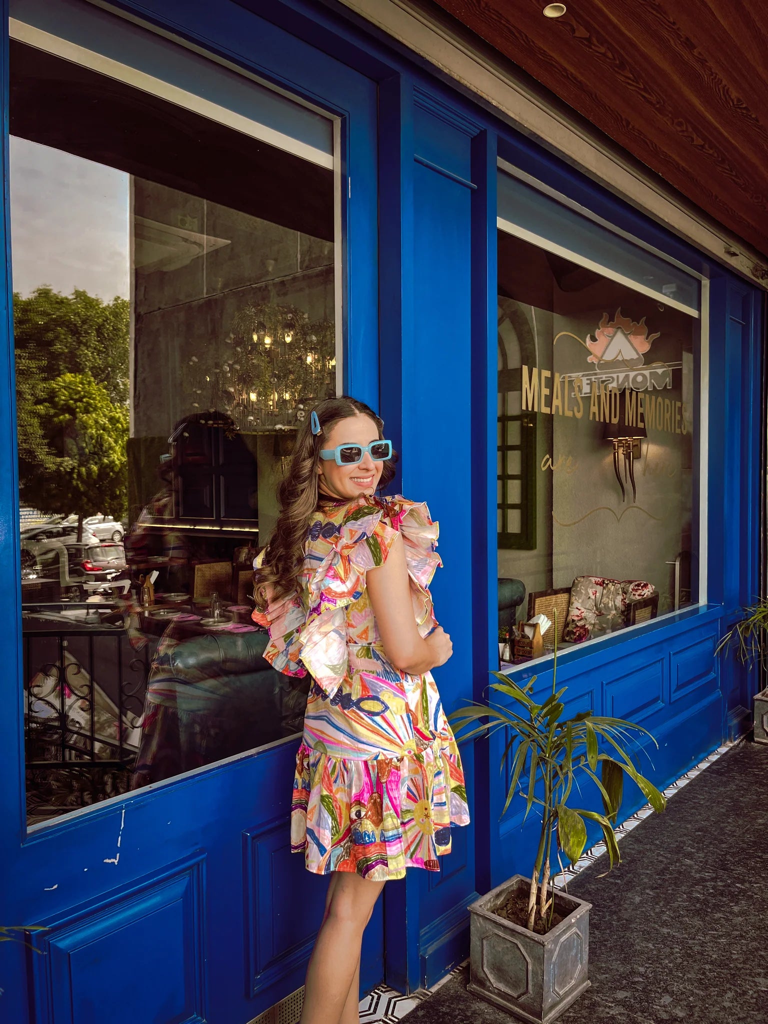 handmade block print dress