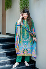 Crepe Digital Print Stylish Suit Set