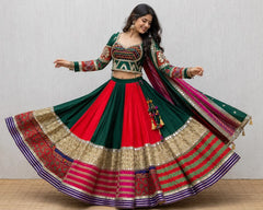 Rangmanjari Royal Garba Lehenga with Blouse