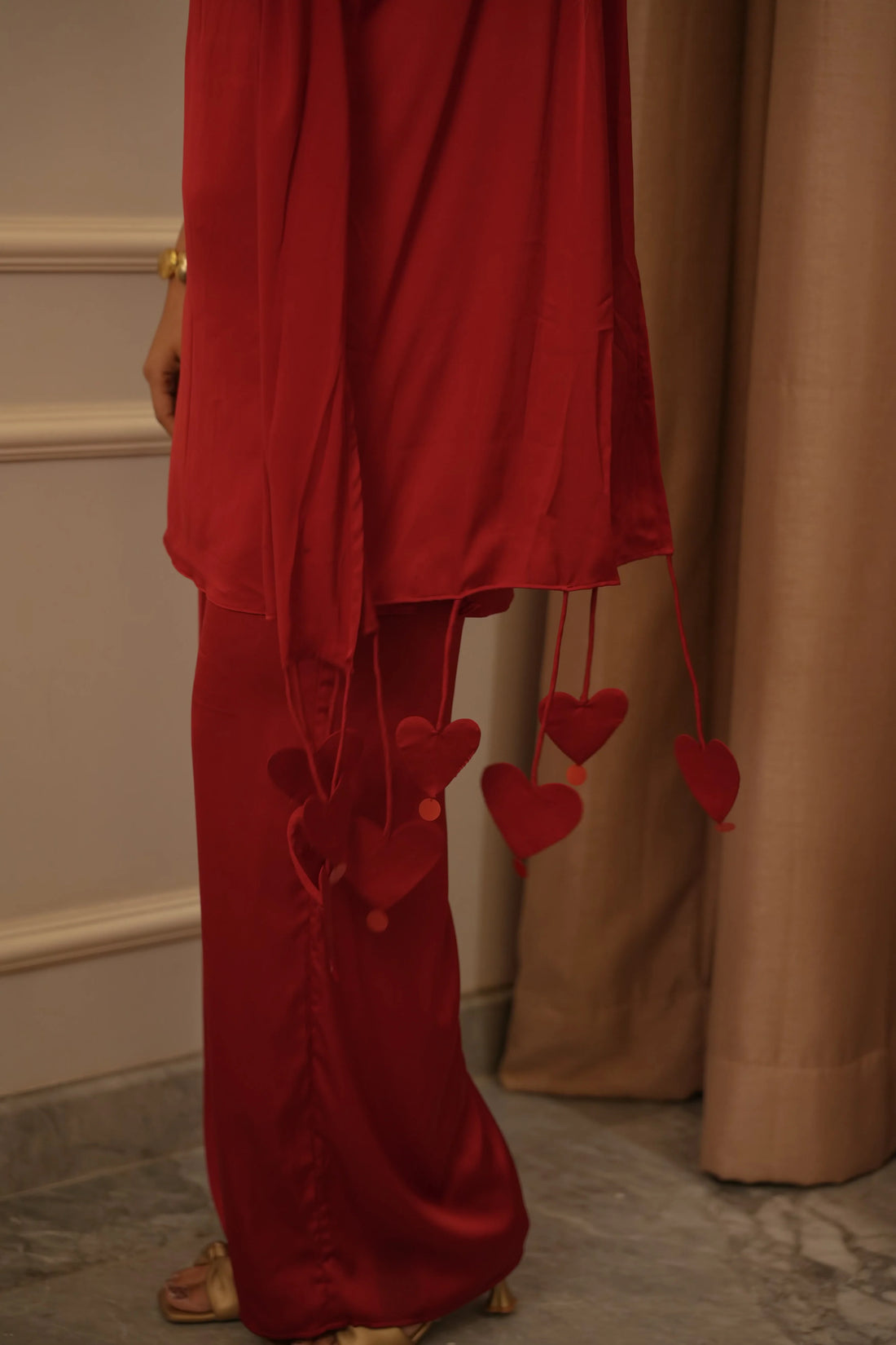 Lal Ishq Premium Kurti Pant Set