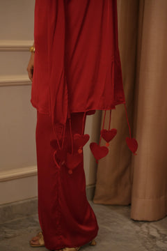 Lal Ishq Premium Kurti Pant Set