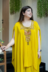 Prachi Stylish Crepe Dhoti Set