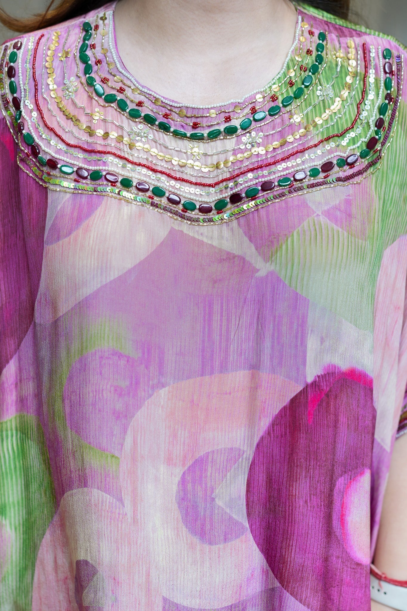 Razia Embroidered Crepe Co-Ord Set