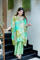 Razia Embroidered Crepe Co-Ord Set