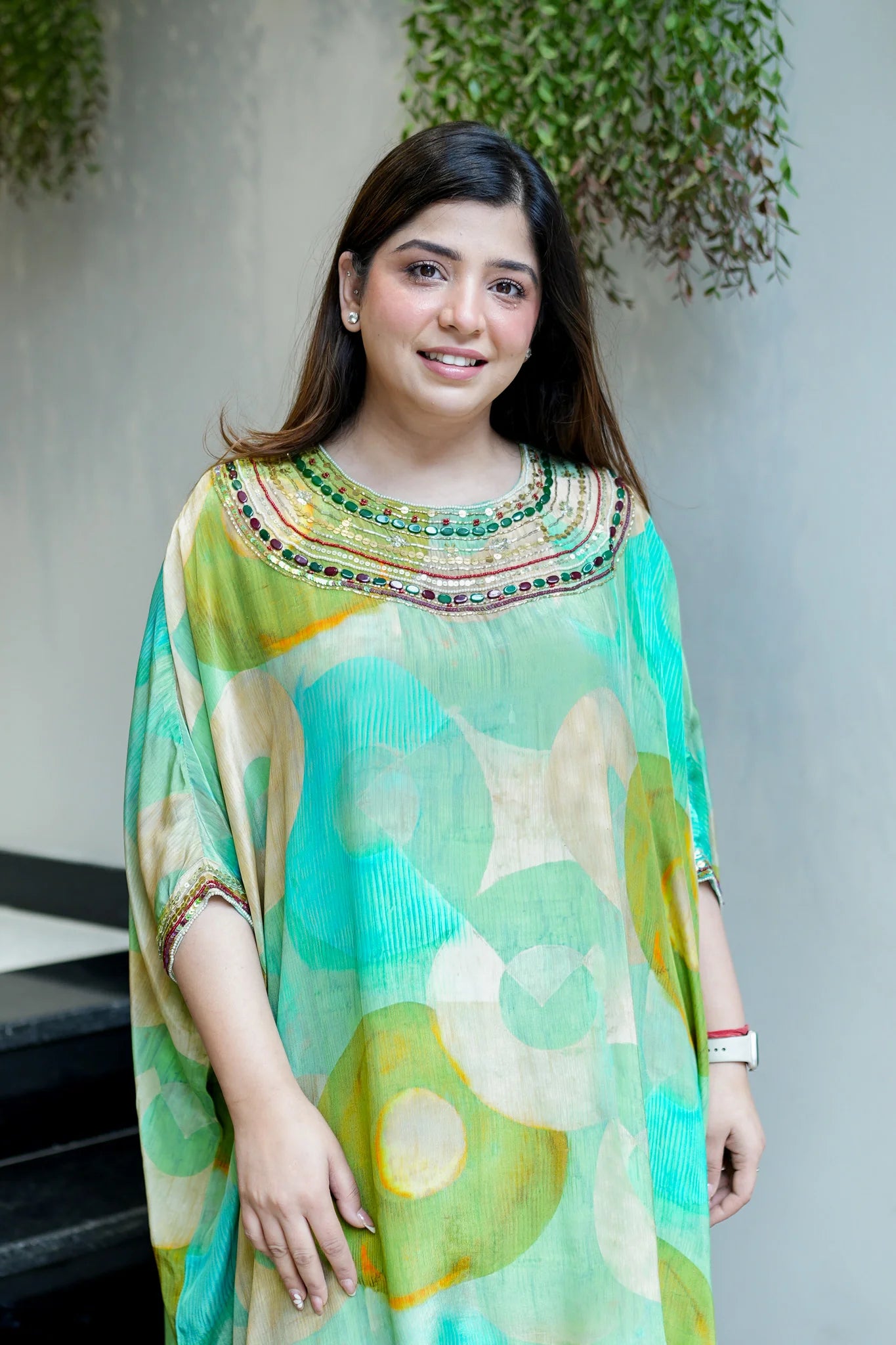 Razia Embroidered Crepe Co-Ord Set
