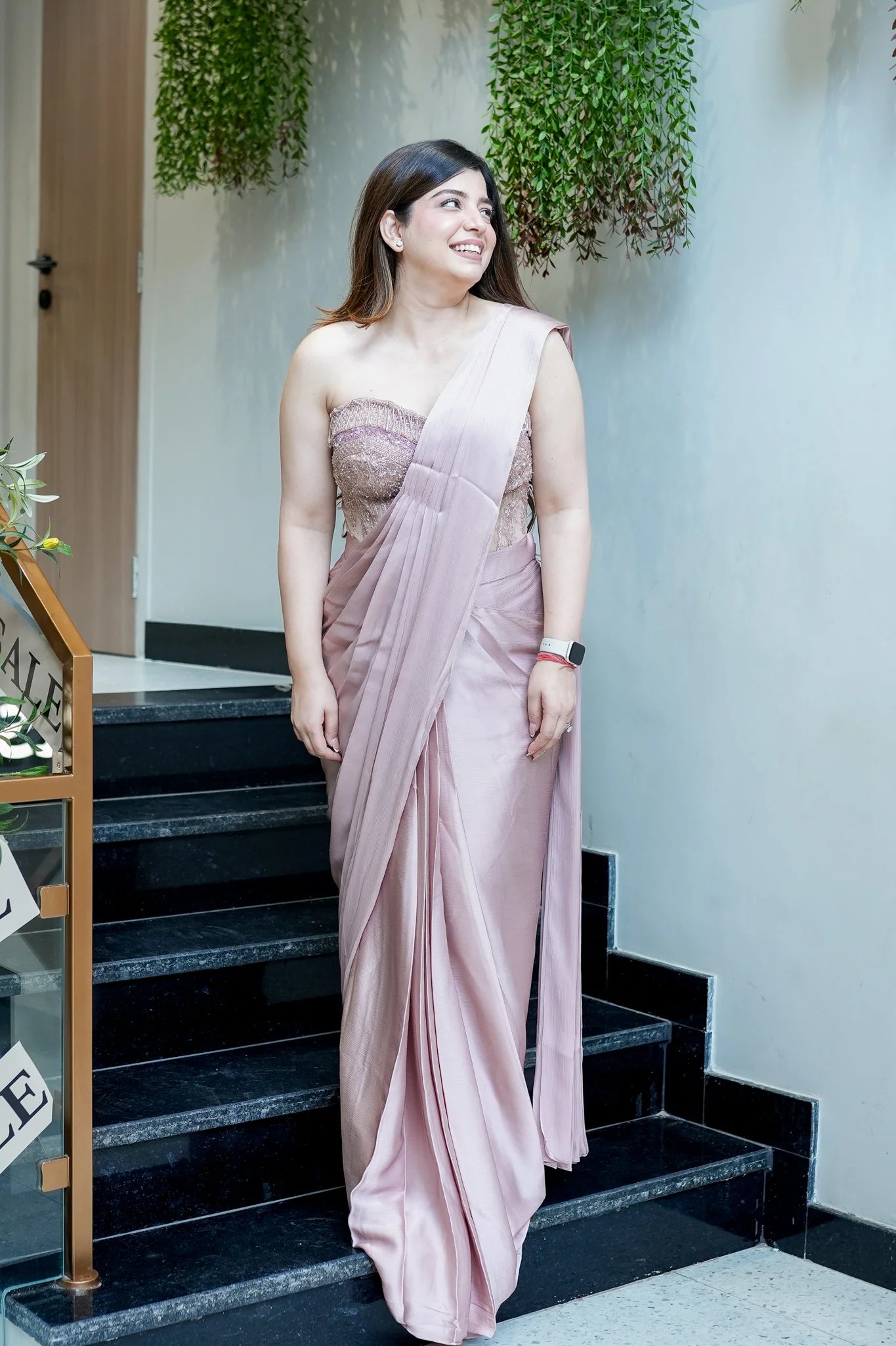 Samyra Embroidered Drape Saree