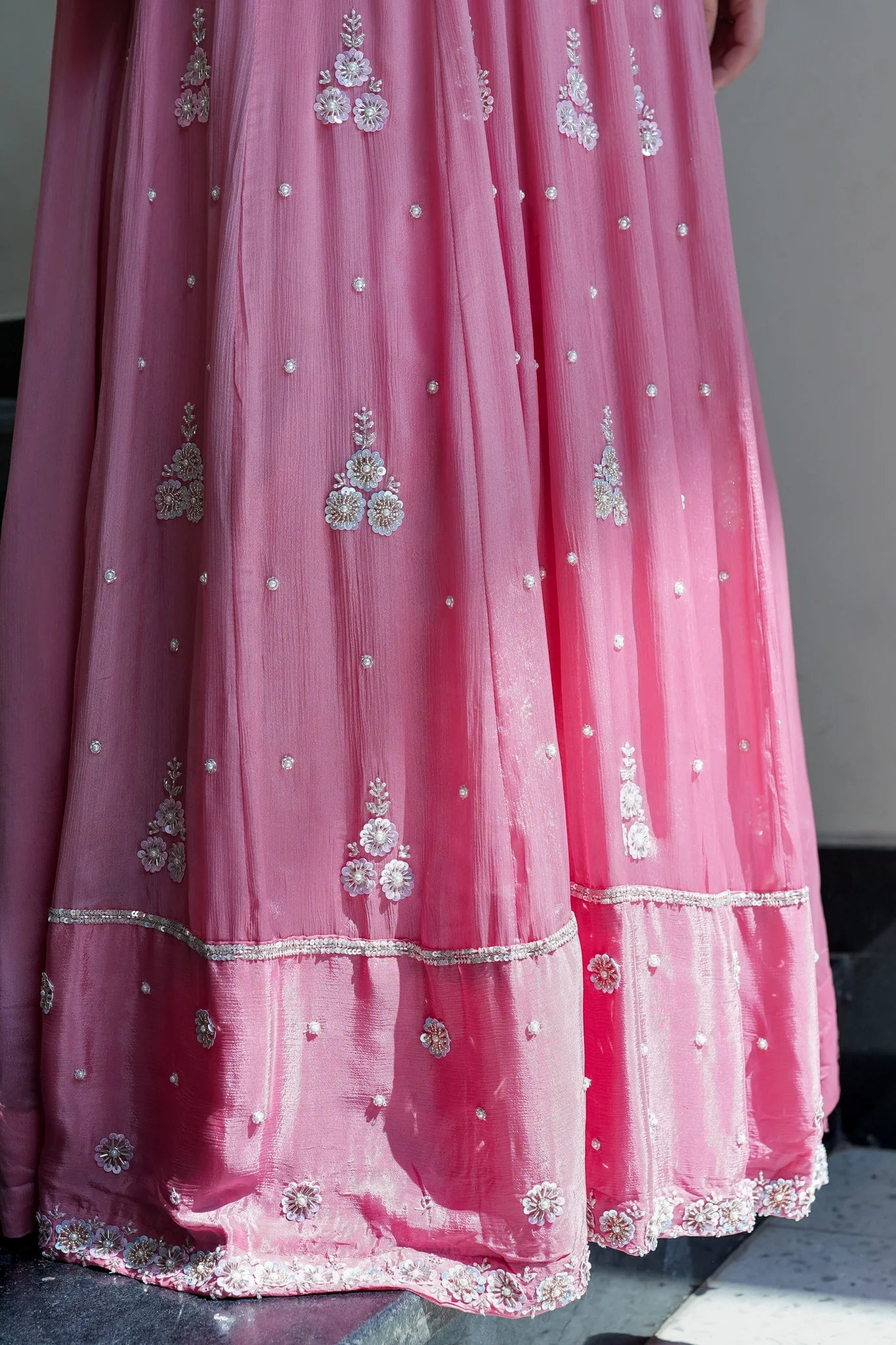 Saniah Embroidered Anarkali Set