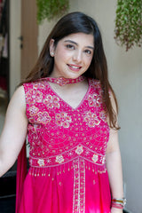 Dhana Embroidered Garara Set