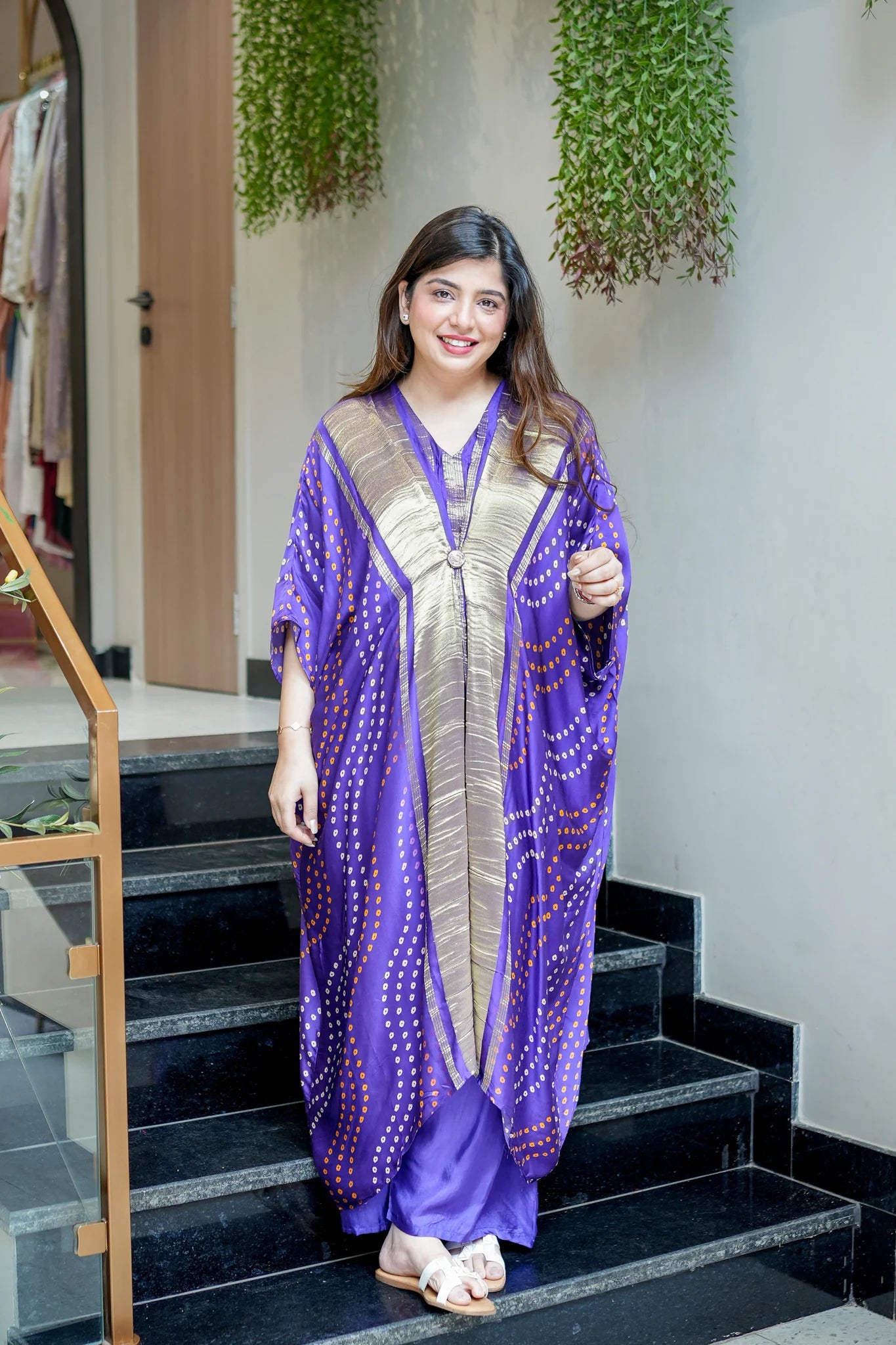 Elegant Eira Bandhani Print Co-ord Set