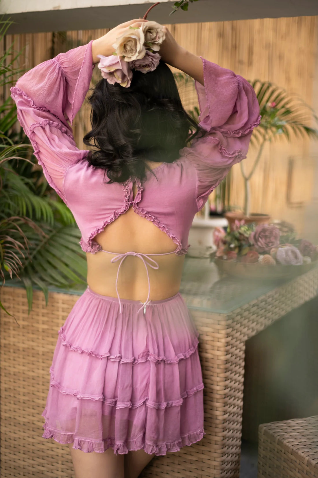 deep v neckline dress