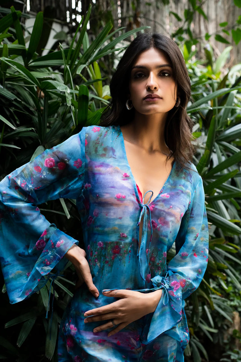 summer chiffon beachwear for women