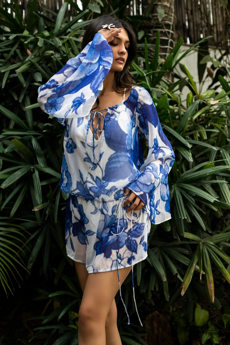 lightweight chiffon beachwear for women