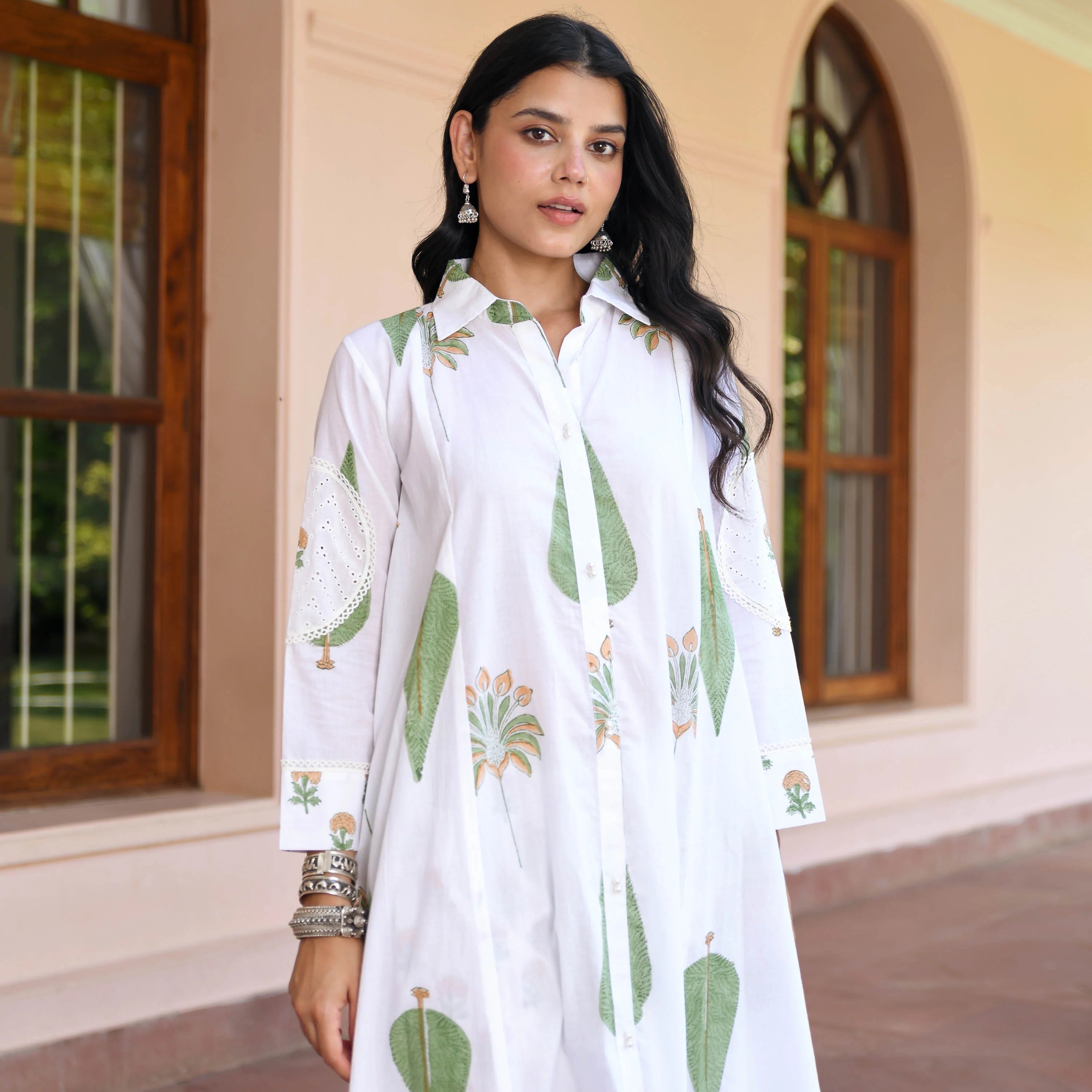 A-line kurta design