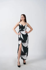 wrap style dress