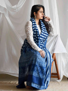 mul cotton with blouse piece