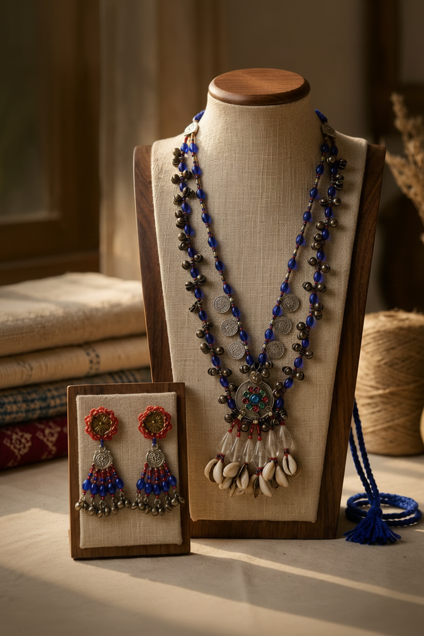 Zivara Afghan Heritage Necklace Set