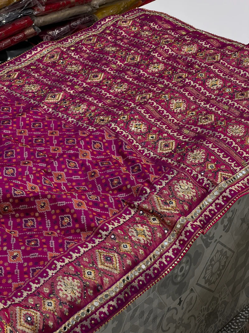 Gujarati saree design