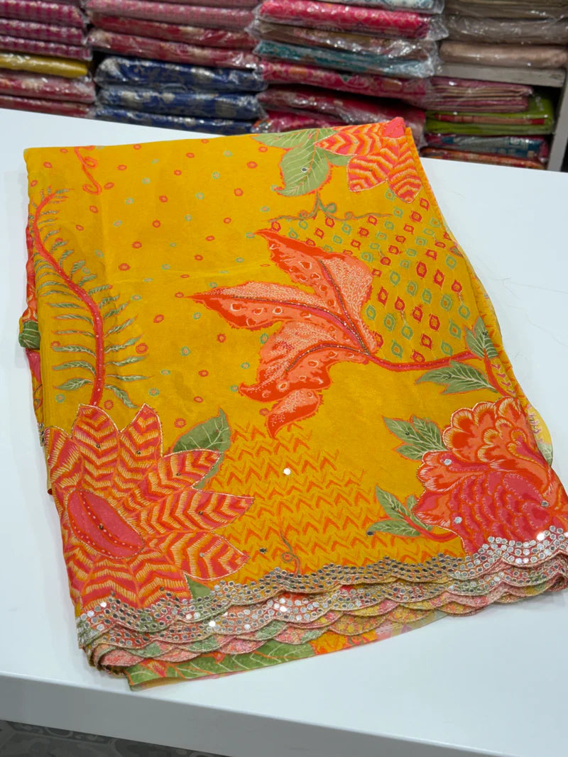 Lightweight saree