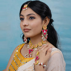 Traditional Handmade Bridal Haldi Jewelry Collection