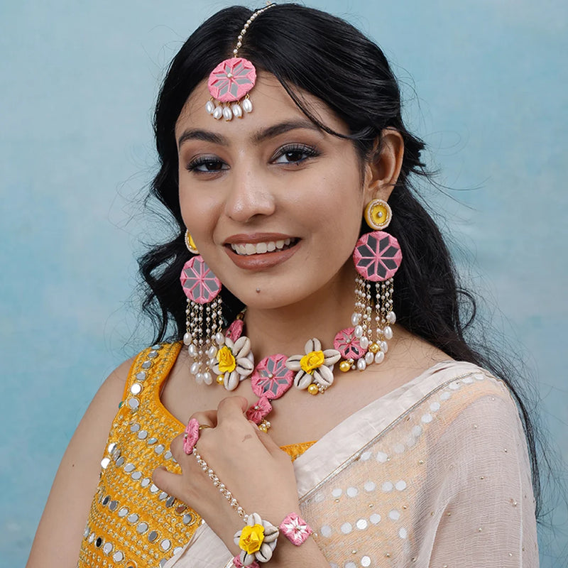 Traditional Handmade Bridal Haldi Jewelry Collection