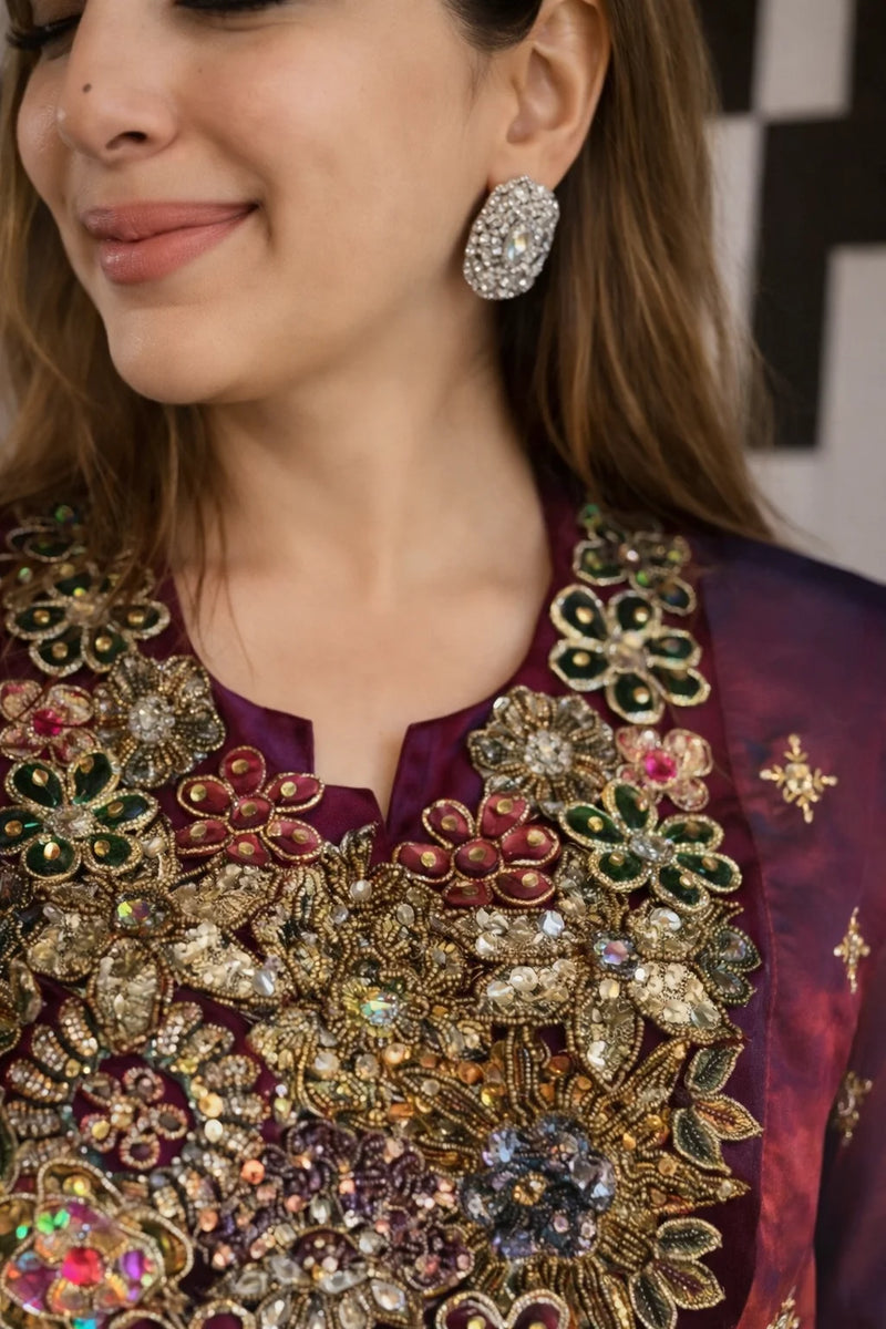 Ambar Embellished Patiala Set