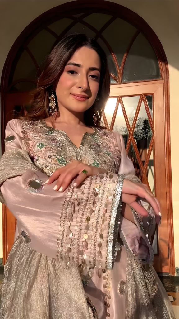 Embellished Silk Kurta Set with Dupatta