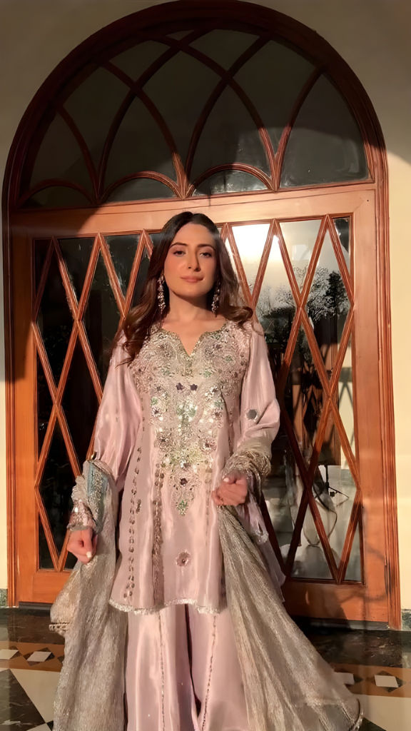 Embellished Silk Kurta Set with Dupatta